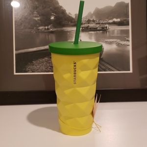 Hawaii pineapple Starbucks cold cup